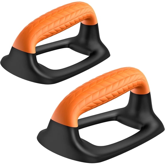 Runstore Pushup Stands Handstand Bars - Push Up Bar with Soft Rubber Handle Provide Comfy Grip, Fit for Calisthenics, Fitness, Floor strength training, Support 500 lbs