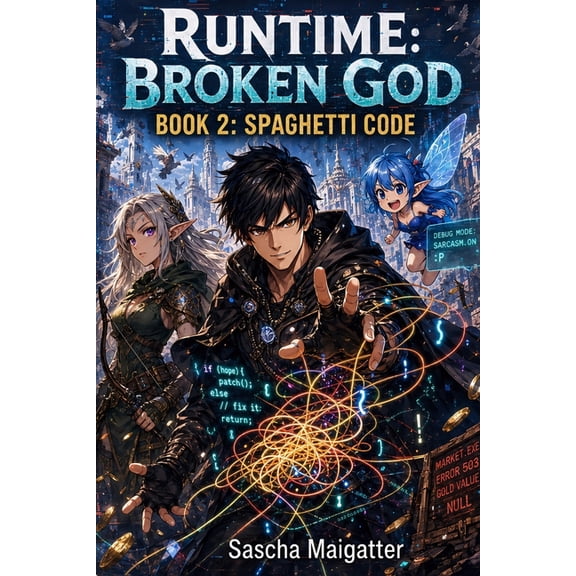 Runtime Broken God [En] Runtime Broken God: Spaghetti Code: A LitRPG Adventure, Book 2, (Paperback)