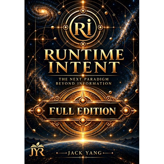 Runtime Intent Ri: The Next Paradigm Beyond Information: Full Edition, (Paperback)