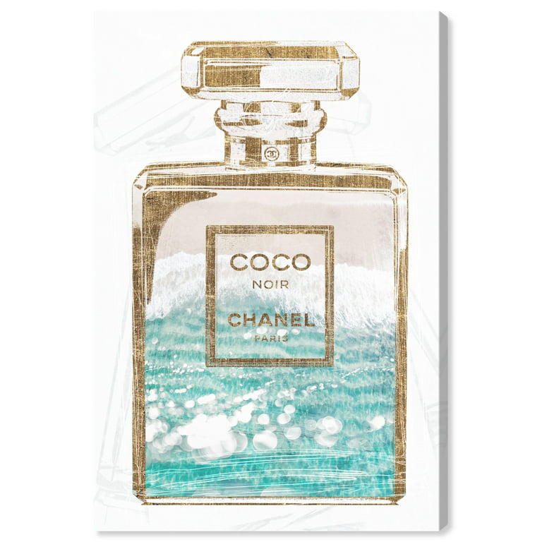 Runway Avenue Fashion and Glam Wall Art Canvas Prints 'Coco Water