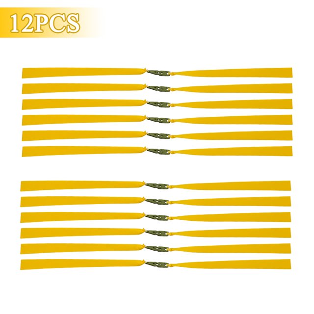 Runzkzy 0.75mm Slingshot Rubber Band Replacement Flat Slingshot