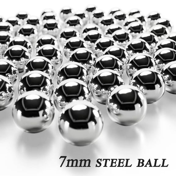 Runzkzy 7mm/8mm/9mm 300g Steel Ball Slingshot Pinball Precision Steel Bearing Balls
