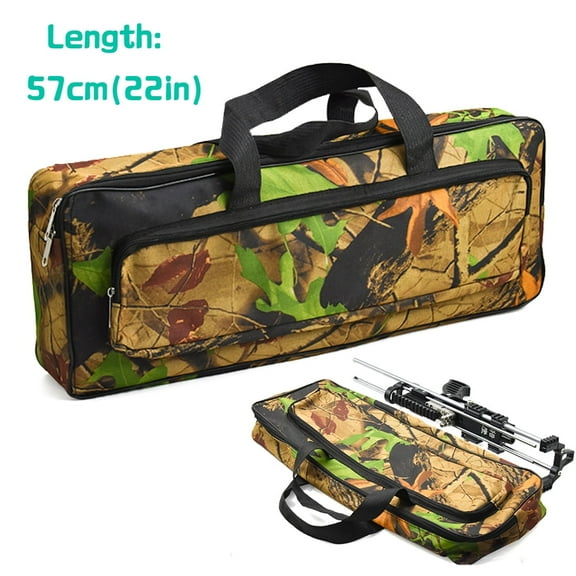 Runzkzy Camping Storage Bag Handbag Rectangular Bow and Arrow Long Pole Slingshot Fishing Rod Carrying Bag