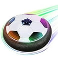 thumbnail image 1 of Ruohey Hover Soccer Ball Toys  LED Hover Ball with Foam Bumper Inflatable Soccer Toys Indoor Battery Operated Air Floating Hovering Disc for Girls and Boys, Soft Foam Bumpers, Ages 3-13, 1 of 7