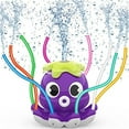 thumbnail image 1 of Ruohey Sprinkler for Kids, Summer Water Toy with 8 Wiggle Tubes，Spray Splashing Fun for Outdoor & Backyard,, 1 of 6