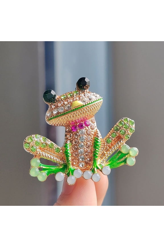 Personality Enamel Lapel Pin, Silver