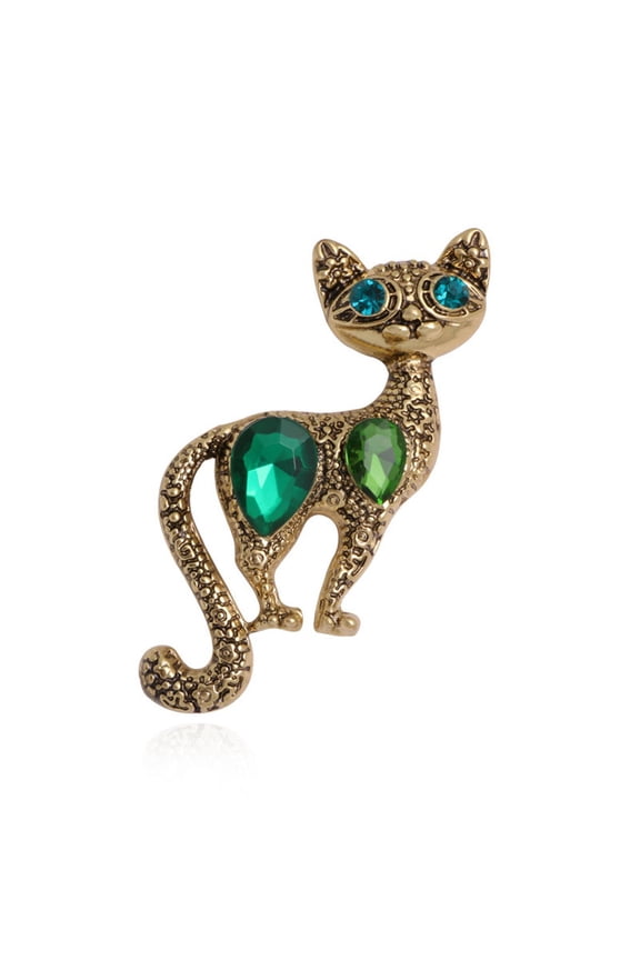 Personality Enamel Lapel Pin, Silver