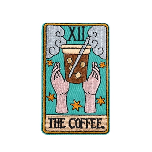 Ruoming Ruoming 1 PCS Tarot Card Embroidery DIY Accessories, Sun, Moon, Animal Patches, Stickers (Tarot 1)