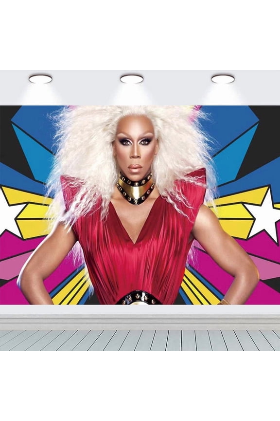 Rupaul Party Supplies Background Backdrop Taspestry Banner Poster Decor Decorations