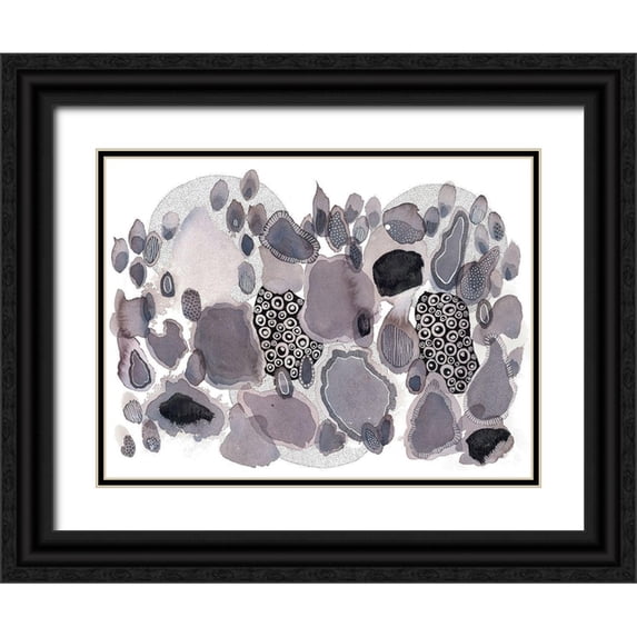 Rupe, Kim 18x15 Black Ornate Wood Framed with Double Matting Museum Art Print Titled - Close Evolutions 3