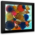 thumbnail image 1 of Rupe, Kim 20x20 Black Modern Framed Museum Art Print Titled - Crowded Spheres 1, 1 of 5