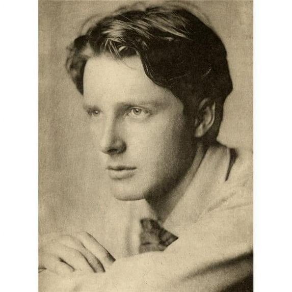 Rupert Brooke 1887-1915. English Poet.Engraved By Emery Walker From A Photograph By Sherril Schell 1877-1964.