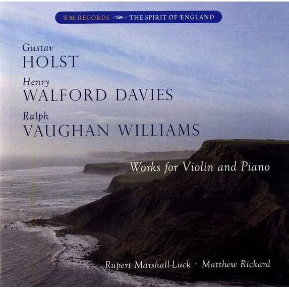 Rupert Marshall-Luck - Works for Violin & Piano - Classical - CD