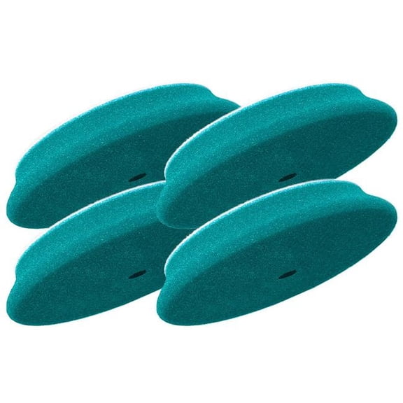 Rupes 9.DA70B-4 70 mm D-A Intermediate Foam Polishing Pad, Light Blue - Pack of 4