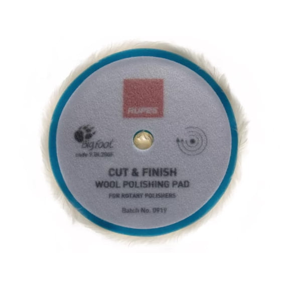 Rupes Cut & Finish Wool rotary pads for 165mm backing pad  Professional-Grade Polishing Performance