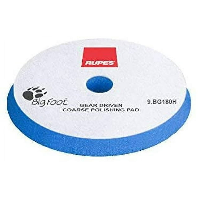 Rupes Mille Blue Coarse 6.5" for Gear Driven Mille Foam Polishing Pad