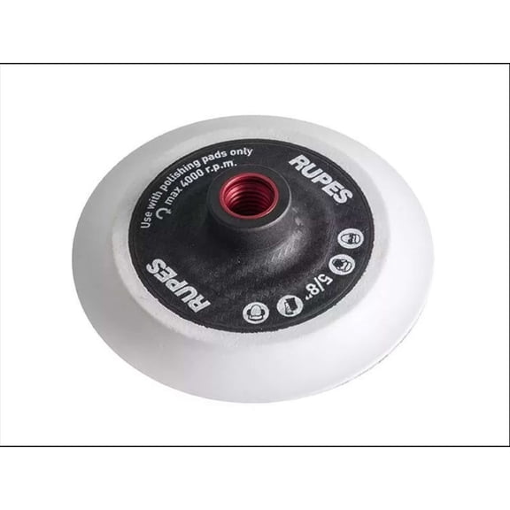 Rupes Rotary Backing Plate 125 mm / 4.92 in. (982.500/1)  Stable, Vented, and Heavy-Duty.