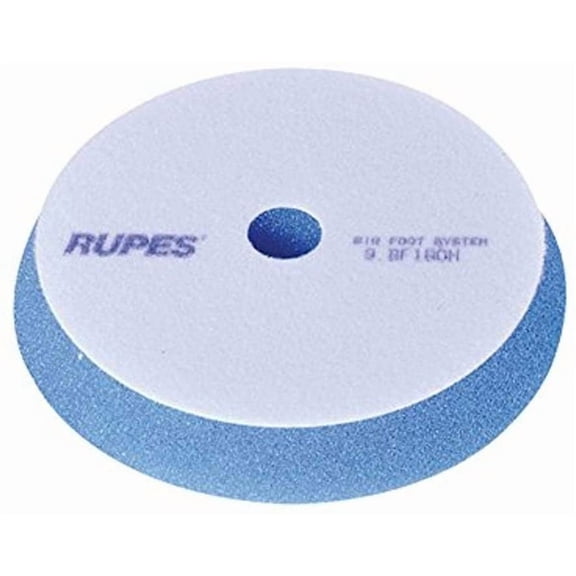 Rupes USA RUP9.BF150H-50 130 & 150 mm Cloth Hook & Eye Polishing Blue Foam Coarse with 50 Foams