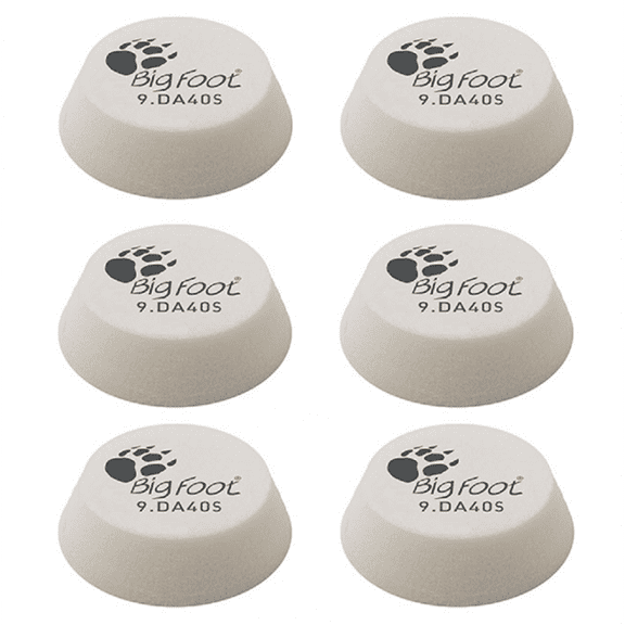 Rupes White Ultrafine Orbital Pad is our finest grade of foam, 6pcs, 34-40 mm, 9.DA40S