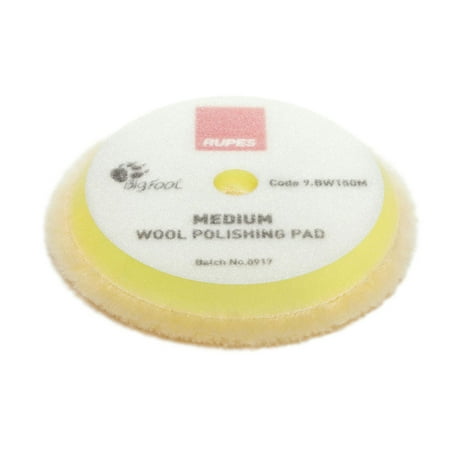 Rupes Yellow Medium Wool Pad
