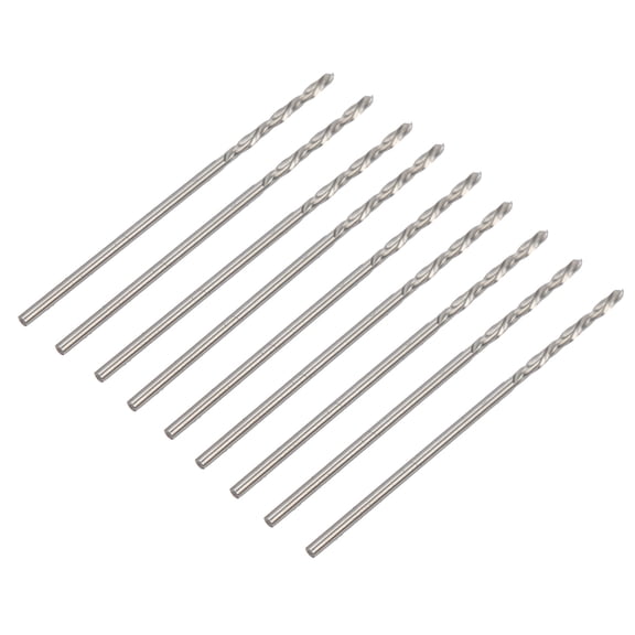 Rupoun 1.0mm Twist Drill Bit HighSpeed Steel Straight Shank Pearl Beads Punching Accessory