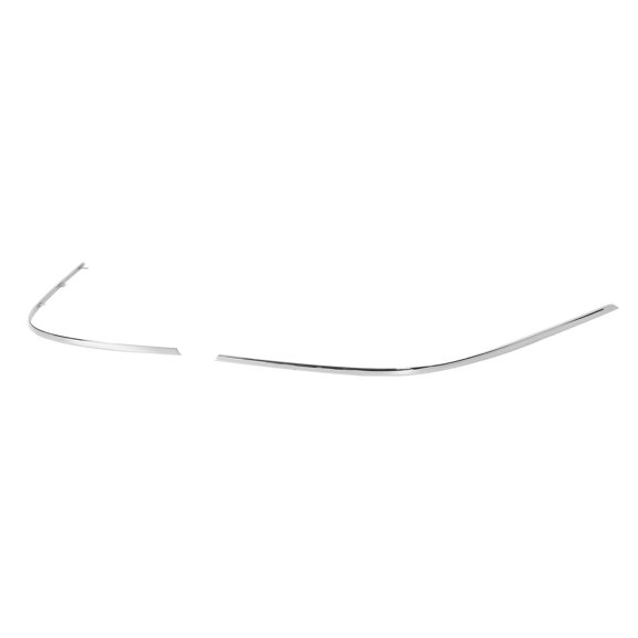 Rupoun 1 Pair Chrome Rear Bumper Moulding Cover Trim Replacement For Benz C-Class W205 C250 W204 C350