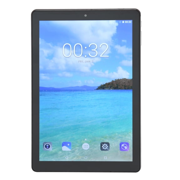 Rupoun 10.1 Inch Smart Tablet (25.4 cm) featuring Android 10, 8-Core CPU, 6GB RAM, 128GB Storage, 5G WiFi, 4G LTE Supported, 6000mAh Power, UK Plug - Grey
