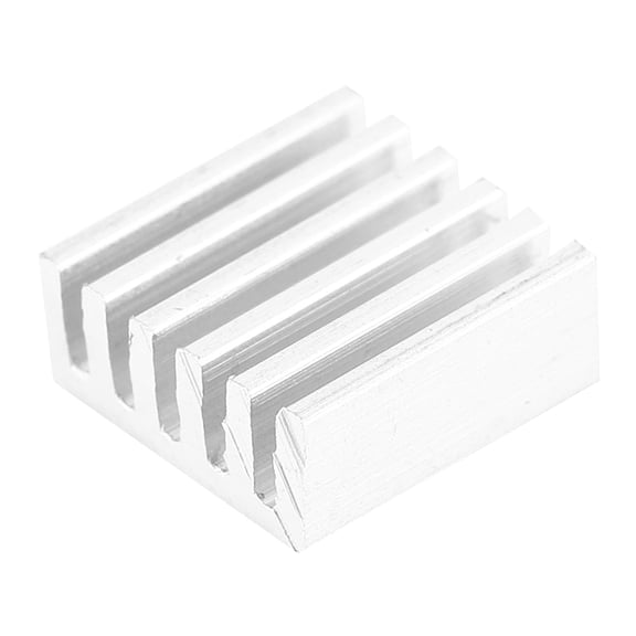 Rupoun 100pcs Aluminum Heat Sink Radiator Heavy Duty Cooler Kit for PCB MOS Transistor Amplifier Board Cooling, 9x4x9 mm / 0.4x0.2x0.4 inches