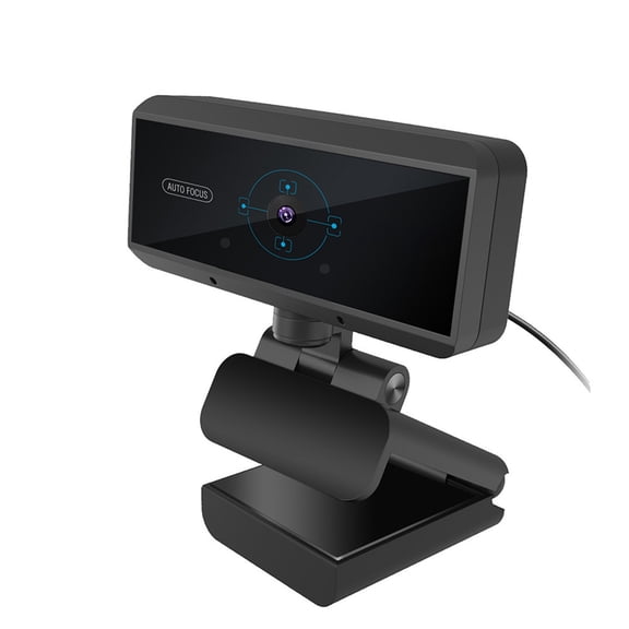 Rupoun 1080P Computer Camera Built-In MIC HD for Video Conferencing & Skype Calls, 5 MP Desktop PC Webcam USB Streaming Laptop Camera Black (10 inches / 25.4 cm)