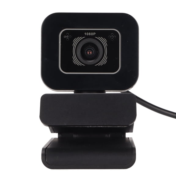 Rupoun 1080P HD Webcam USB Computer Camera with Built-In Microphone, 30fps Flexible Rotation for Video Conferencing, Streaming, and Online Classes (4.33 inches / 11 cm)