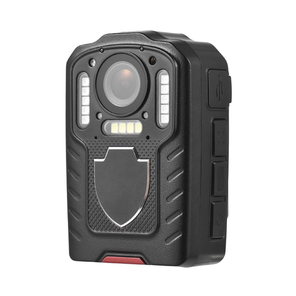 Rupoun 1080P Wearable Body Camera with Audio and Video Recording, LCD Screen, IR Night Vision, Motion Detection, Built-in 64GB Memory for Law Enforcement, Personal Travel and Security Delivery