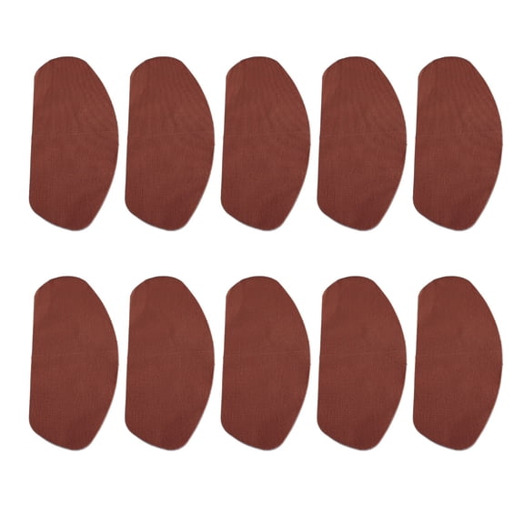 Rupoun 10PCS Thigh Inner Anti Friction Sticker Elastic Breathable Invisible Protection Skin Tape - Brown (9.45 inches / 24 cm)