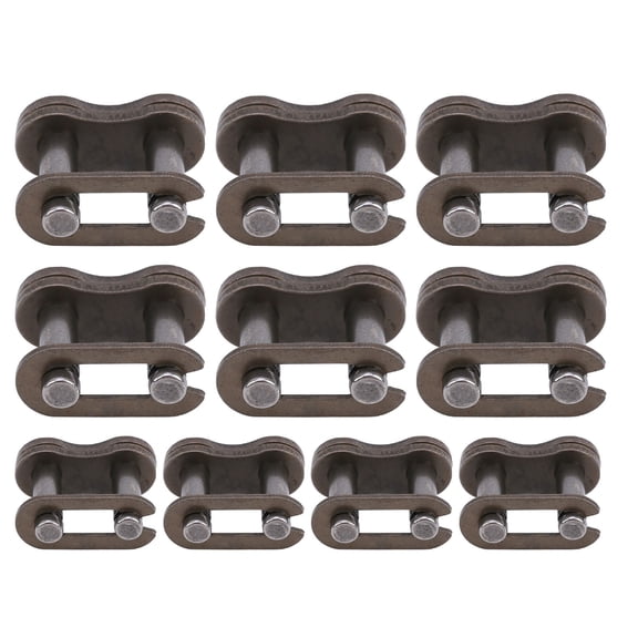 Rupoun 10pcs 25H Chain Master Link Cast Iron High Strength Connectors Easy Installation