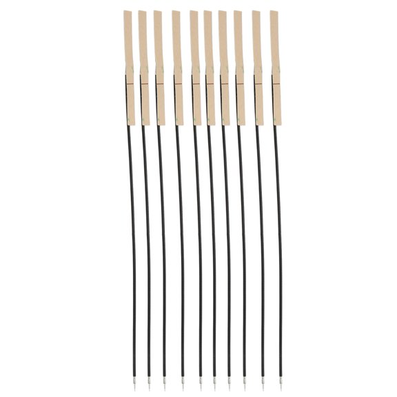 Rupoun 10pcs Internal Antenna 2.4G FPC Soft Board 3dBi Built in Aerial for Wireless Monitoring BT Module Reliable Welding Head Connection Component