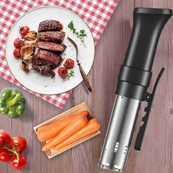 Rupoun 1100W Precision Sous Vide Cooker Immersion Circulator, Accurate Temperature Digital Timer Control, Stainless Steel, EU Plug