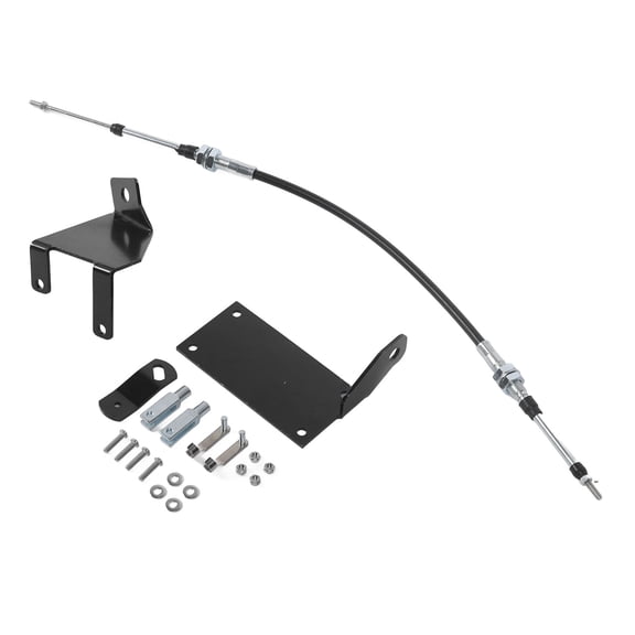 Rupoun 11PCS Transfer Case Cable Shift Linkage Upgrade Kit Smooth Operation J0048041 Replacement Fit for Wrangler TJ 1997-2006 (14.57 inches / 37 cm)