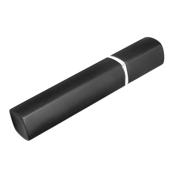 Rupoun 12ML Refillable Perfume Atomizer Bottle Aluminum Portable Empty Perfume Spray Bottle Sleek Travel Liquid Container Dispenser for Fine Mist Fragrances and Essential Oils, 12 ml / 0.4 oz Black