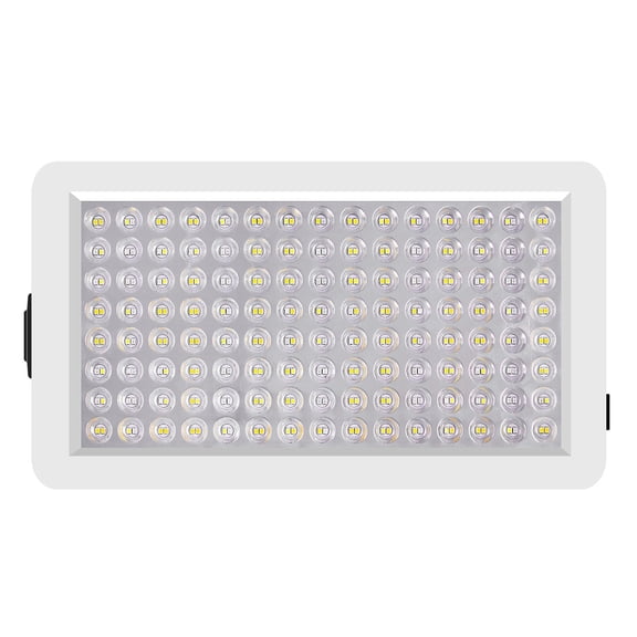 Rupoun 14.06 in / 35.7 cm Full Spectrum LED Grow Light for Indoor Plants, Veg Bloom 3 Modes, 8H/12H/16H Timer, Dimmable Remote Control, Plant Growing Lamp with EU Plug