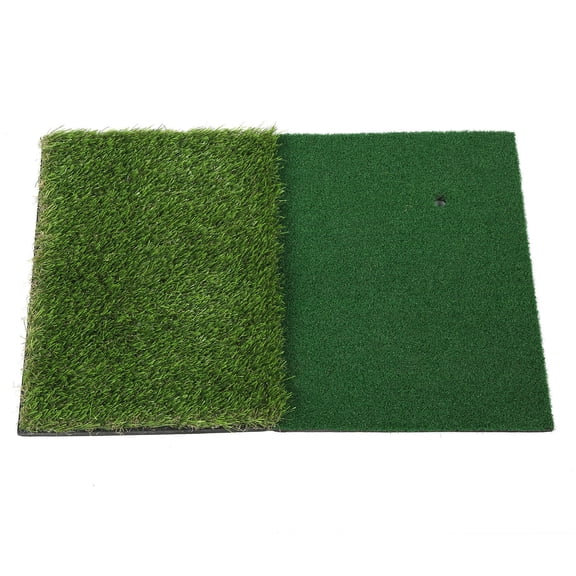 Rupoun 15.7x23.6 in Mini Golf Swing Pad Portable 2in1 Indoor/Outdoor Putting & Practice Mat