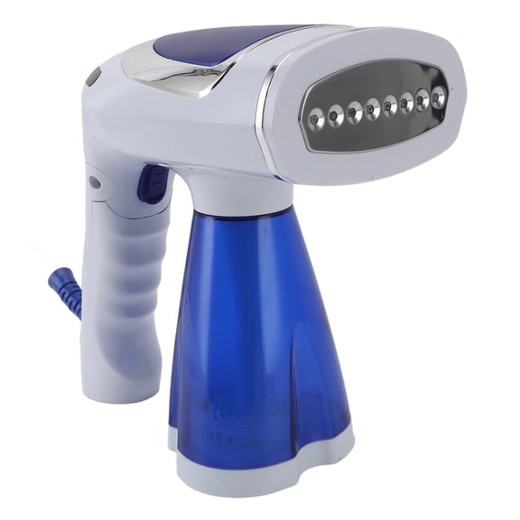 Rupoun 1600W Handheld Steam Iron with 3 Levels Temperature Control, Foldable Portable Garment Steamer for Travel and Home Use, Fast Heat-up Clothes Ironing Machine, Blue (9.84 inches / 25.0 cm)