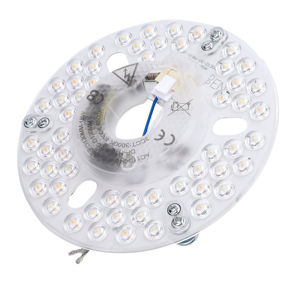 Rupoun 18W LED Ceiling Fan Light Replacement Panel Magnetic 3CCT 5.1 inches Round Module 110-240V