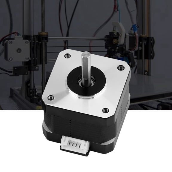Rupoun 1Pc 4-lead 12V 1.3A 0.30Nm Stepper Stepping Motor 42 for 3D Printer