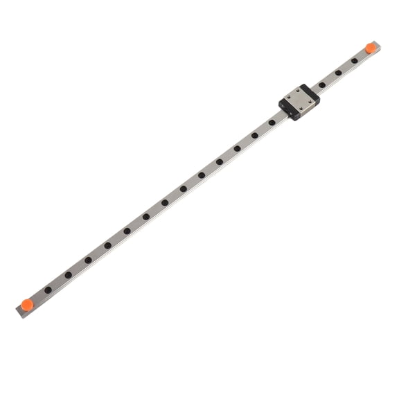 Rupoun 1pc LML7B Steel High Precision Miniature Linear Sliding Rail Guide Block 300mm (11.81 inches / 300 mm)