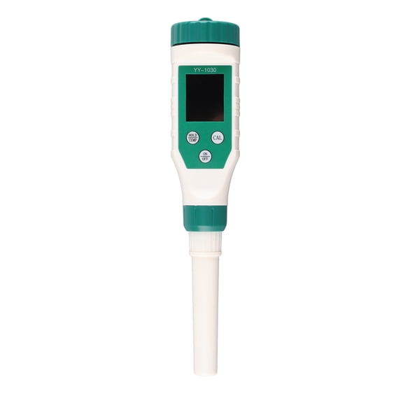 Rupoun 2 in 1 Smart Bluetooth PH Meter Digital Water Quality Test Pen Acidity Tester for Dough Cheese Cosmetics Soil YY1030, 10.24 inches / 26.00 cm Length, IP67 Waterproof, Accurate 0.01 pH