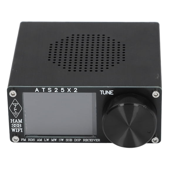 Rupoun 2.4 Inch Touchscreen Portable Handheld Radio Receiver 108MHz 153-30000KHz, Full Band FM LW MW SW SSB DSP Built-in Battery