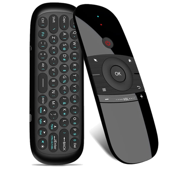 Rupoun 2.4G Wireless Air Fly Mouse and Mini Keyboard Remote Controller for Smart TV Android Box PC (15.8x5.5x1.5 cm / 6.22x2.17x0.59 inches)