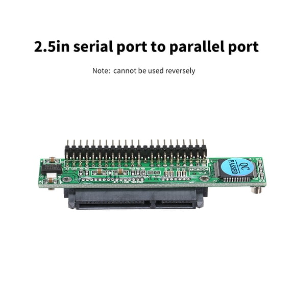 Rupoun 2.5 Inch SATA to IDE Adapter Converter, Horizontal 44-Pin Port Converter for HDD SSD (2.68 in / 6.8 cm)