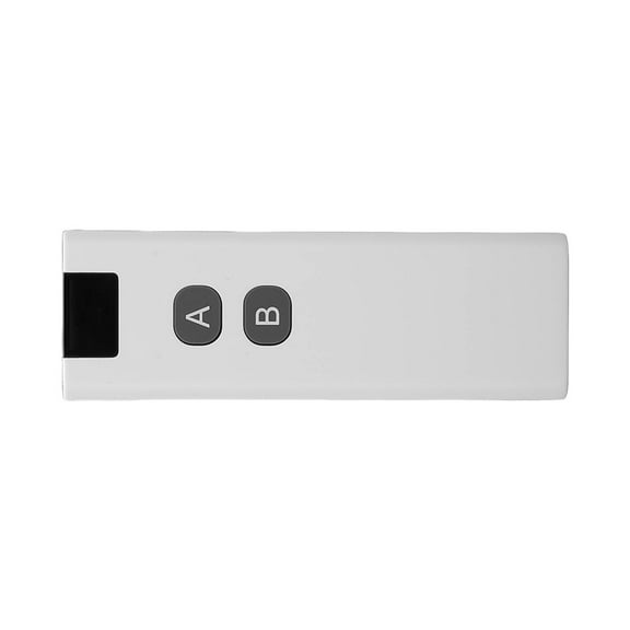 Rupoun 2 Button Long Range Remote Control Switch Wireless 433MHZ Transmitter for Lights Garage Door Electronic Gate Industrial Control