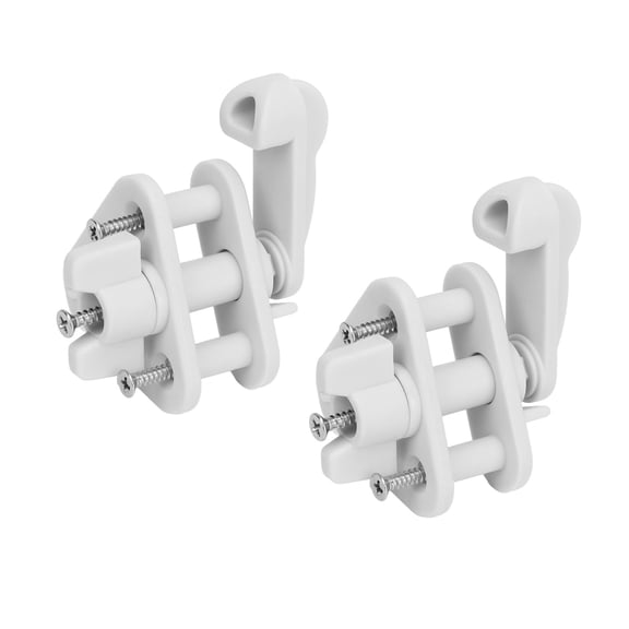 Rupoun 2 Pcs Boat Gate Latch Nylon Secure Closure Pontoon Door Gate Latch Replacement Kit for 1 Inch and 1-1/4 Inch Square Frames Boating Accessories (11 inches / 27.9 cm)