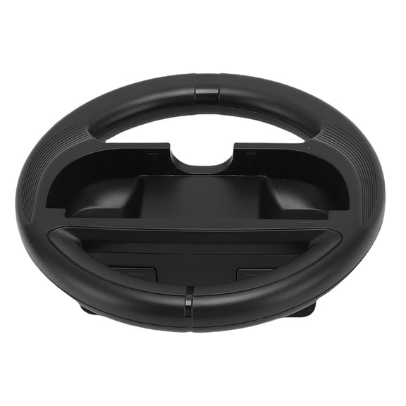 Rupoun 2 Pcs Racing Steering Wheel Fit for Nintendo Switch 2 Precise Control Comfortable Grip Shockproof Console Controller Attachments 5.9 inches / 15 cm